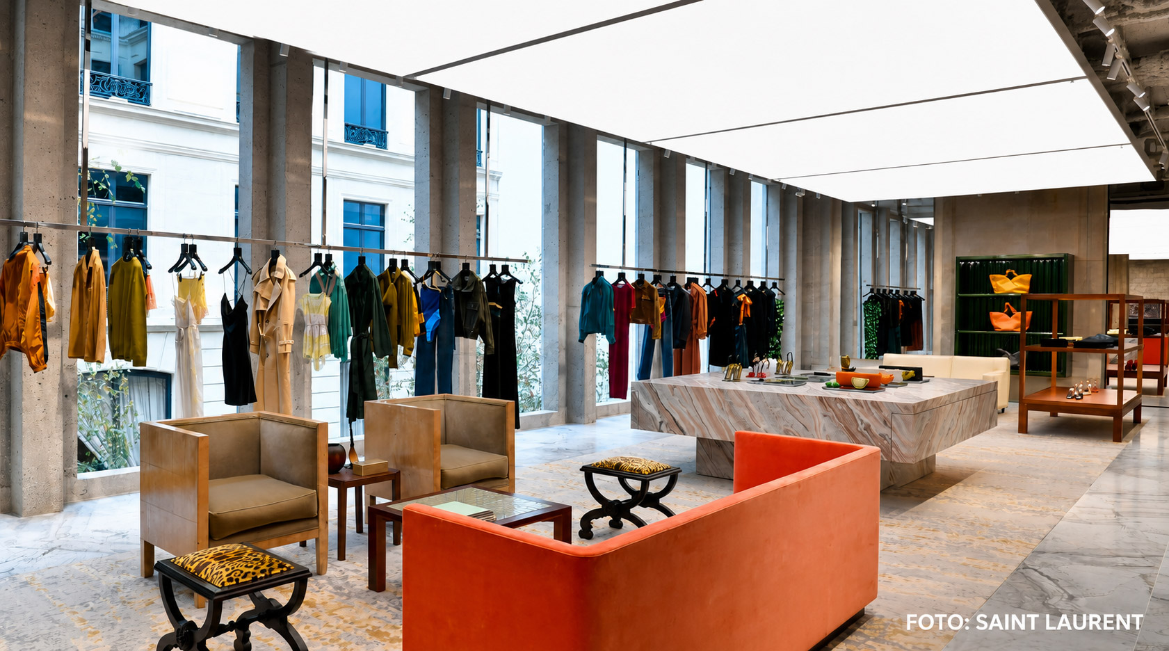 Retail Tour Paris, Store Saint Laurent