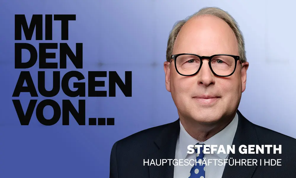 DER EINZELHANDEL – EIN LEISTUNGSSTARKER ARBEITGEBER AUCH IN ZUKUNFT – Stefan Genth