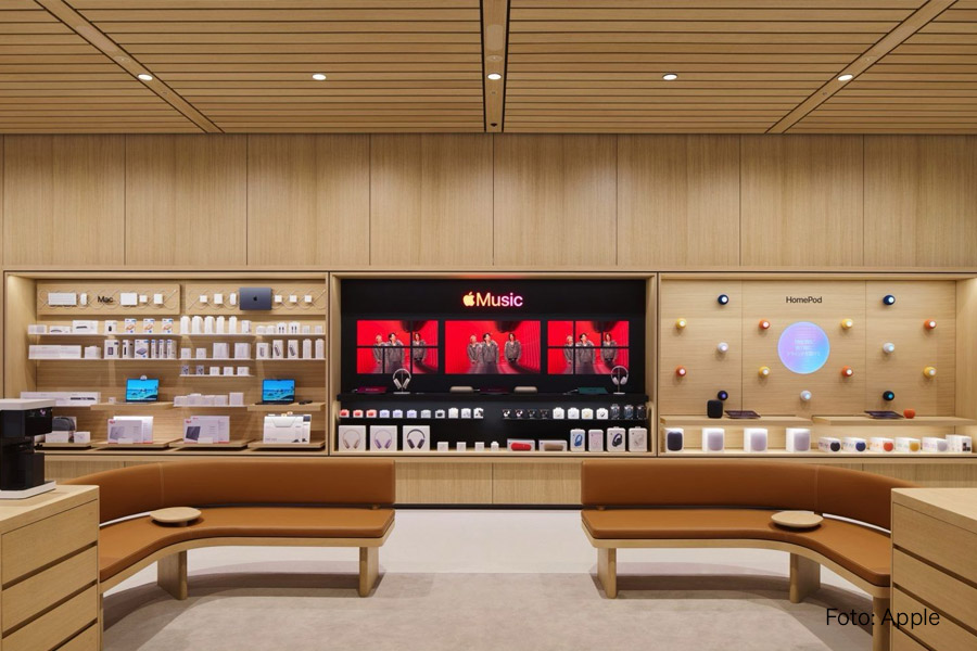 Apple Ginza Japan - apple Music Bereich
