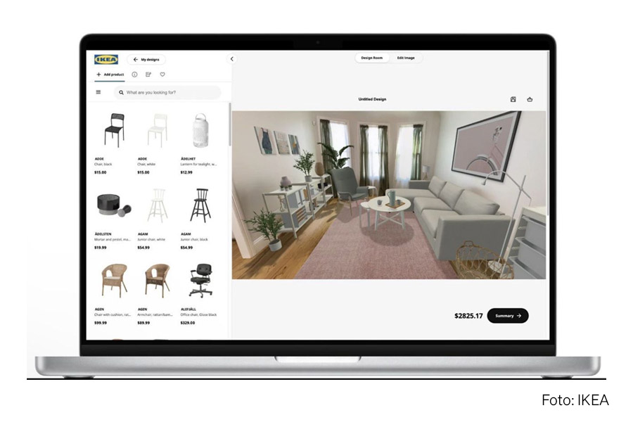 IKEA Kreativ – digitales Raumdesign mit AR und KI