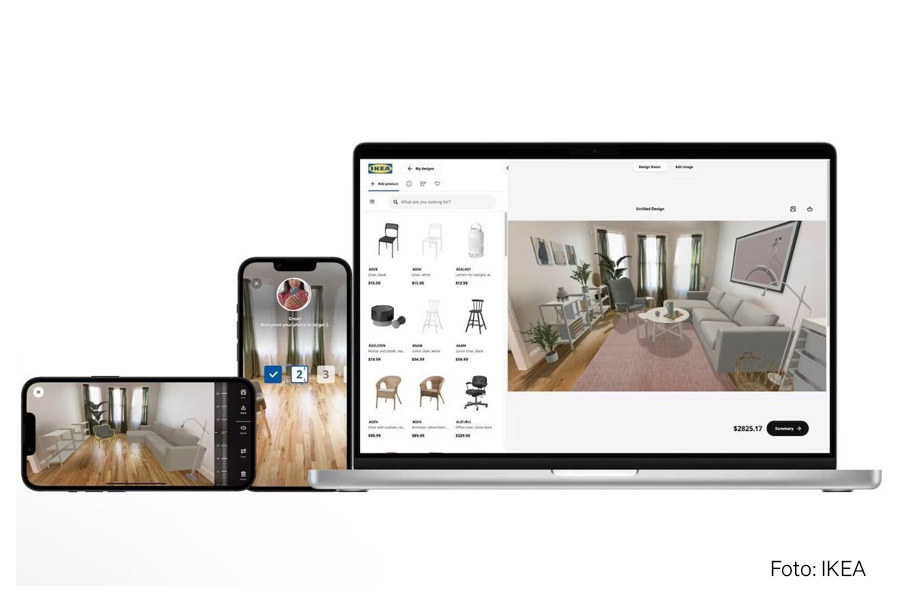 IKEA Kreativ – digitales Raumdesign mit AR und KI